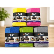 Str Store Suff Lavendel Lavanta Mikrofiber Temizlik Bezi 40X40 cm – Süper Emici, Leke ve Iz Bırakmaz, Halı Koltuk Temizlik Bezi – Karma Renk