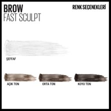 Str Store New York Brow Fast Sculpt Kaş Şekillendirici - 01 Blonde