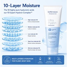 Str Store 10 Çeşit Hyalüronik Asit Içeren Makyaj Temizleme KÖPÜĞÜ200ML Super Aqua Ultra Hyalron Cleansing Foam