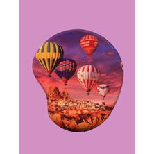 Str Store Türkiye Serisi- Kapadokya Baskılı Bilek Destekli Mouse Pad