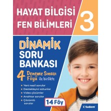 Str Store Tudem Eğitim Yayınevi 3. Sınıf Hayat Bilgisi - Fen Bilimleri Dinamik Soru Bankası