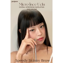 Str Store Ultra Ince Uçlu, Doğal Görünüm Veren Kaş Kalemi Speedy Skinny Brow (1 Gray Brown)