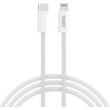 Str Store BL74 Örgülü 60W 1.2m Data ve Şarj Kablosu, Bükülmeye Dayanıklı, Hızlı Şarj (Type-C To Lightning)