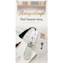 Str Store Reçine Kitap Ayracı, Kuş Tasarımlı, Püsküllü