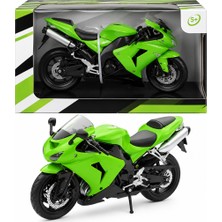 Str Store 1/12 ZX-10R 2006 Model Yeşil Motorsiklet