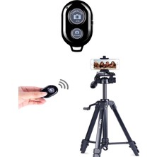 Str Store Bluetooth Uzaktan Kumanda Pilli Tüm Telefonlara Uyumlu Video Selfie ve Fotoğraf Çekme Siyah