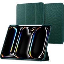Str Store iPad Pro 13" (2025/2024) ile Uyumlu Kılıf Urban Fit Midnight Green - ACS07763