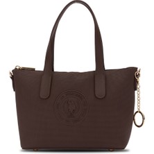 U.s. Polo Assn. Kadın Omuz Çantası US26678 Kahve