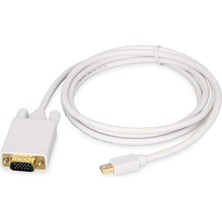Str Store Mini Displayport To VGA Çevirici Dönüştürücü Adaptör Thunderbolt Kablosu 1.8m