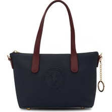 U.s. Polo Assn. Kadın Omuz Çantası US26678 Lacivert-Bordo