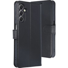 Str Store Samsung Galaxy A24 4g Kılıf Trend S Plus Kapaklı Kılıf - Siyah