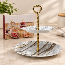 Str Store Benekli Katlı Melamin Sunumluk