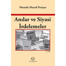 Arya Yayıncılık Anılar ve Siyasi Irdelemeler