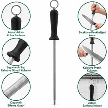 Str Store Bıçak Bileme Taşı 30 cm Metal Askılı