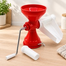 Str Store Plastik Süzgeçli Hazneli Salça Makinesi (Metal Kollu)
