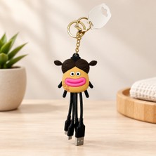 Str Store Şarj Kablolu Figürlü Anahtarlık