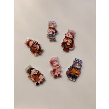 Tiny Stories TR Mıknatıslı Kitap Ayracı - Sonbahar&kış Kedi Temalı-3/6 Adet - Magnetic Bookmark Page Marker
