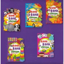 Ema Çocuk Renk Renk Dünyam Boyama Kitabı (5 Kitap)