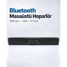Elektronikçim Masaüstü Soundbar Hoparlör Siyah