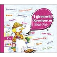 Semerkand Çocuk Yayınları Eğlenerek Öğreniyorum - Binbir Fikir - Kış