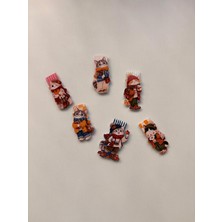 Tiny Stories TR Sonbahar& Kış Kedi Temalı-2 - Mıknatıslı Kitap Ayracı /6 Adet - Magnetic Bookmark Page Marker