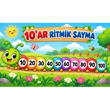 10 Ar Ritmik Sayma 50X70 cm