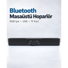 Toyigoo Masaüstü Soundbar Hoparlör Siyah - Lisinya
