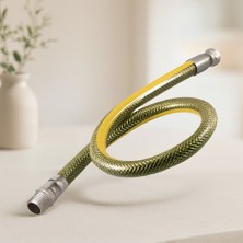 Efnaz Style 150 cm Doğalgaz Hortumu Çelik Örgülü