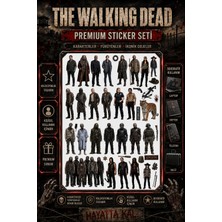 Neora The Walking Dead 41 Adet Sticker Seti