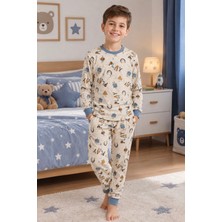 Ravza Baby Kids %100 Pamuk Erkek Çocuk Pijama Takımı