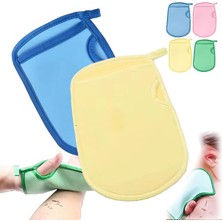 Munico 3 Adet Yeni Sünger Bebek Banyo Kızartmaz Acıtmaz , Dead Skin Söküçü Eldiven, Vücut Ovucu Mitt Bad