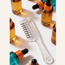 Munico Ampul Saç Derisi Fırçası Yağ Uygulama Şeffaf Serum Tarağı