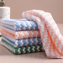 Munico 5 Adet Temizlik Bezleri Yağsız Bulaşık Yıkama Havlusu Mutfak Temizleme Bezi Mikrofiber Havlular