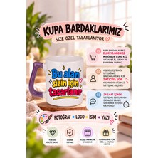 Desene Bak Kişiye Özel Baskı Fotoğraf, Yazı, Logo Iletebilirsiniz Kupa Bardak Özel Hediye