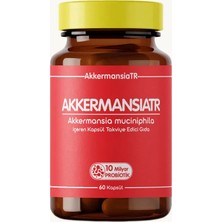 Doğadan Bizim AkkermansiaTR Akkermansia Muciniphila İçeren Takviye Edici Gıda 60 Kapsül