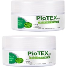Zamerya Piotexco Kuyruk Yağı, Isırgan Otu ve Msm Içerikli Vücut Masaj Kremi 50 ml X2