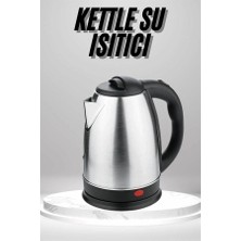 Meks Zarif Paslanmaz Çelik Kettle 1.8 L 2000 Watt Su Isıtıcı