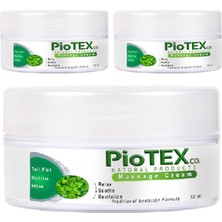 Zamerya Piotexco Kuyruk Yağı, Isırgan Otu ve Msm Içerikli Vücut Masaj Kremi 50 ml X3