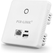 Meks Kablosuz Erişim 300 Mbps Poe Destekli Duvar Tipi