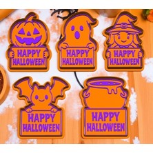 Craftelle 5’li Halloween Temalı Özel Tasarım Kurabiye ve Hamur Kalıbı Seti