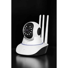 Meks Beyaz Wifi Bebek Güvenlik Kamerası 1080P Gece Görüşü