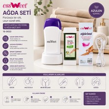 Meks Pratik Ağda Seti Isıtıcı Roll-On 100ML ve 2m Ağda Bezi