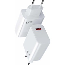 Meks Hızlı Şarj Adaptörü 67W Type C Yüksek Voltaj Koruması