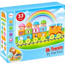 Meks Eğlenceli Ilk Trenim 33 Parça Oyun Seti