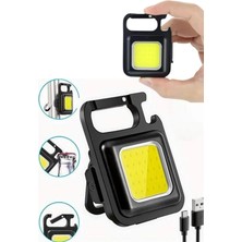 Meks Parlak Mini Taşınabilir LED Işık 3 Fonksiyonlu Şarj Edilebilir