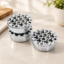 Efnaz Style Yuvarlak Metal Renkli Küllük