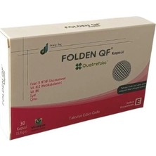 denge ilaç folden qf multivitamin ve multimineral takviye edici gıda 30 kapsül