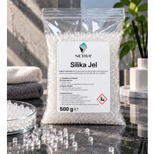 Netra Silika Jel 500 Gram – Nem Alıcı Rutubet ve Küf Önleyici Kurutucu Beyaz Silikajel Yüksek Nem Tutma Kapasitesi