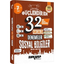 Akm Kitap 7. Sınıf Sosyal Bilgiler Güçlendiren 32 Haftalık Kazanım Denemeleri Ankara Yayıncılık