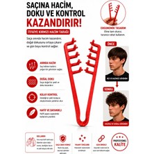 OGNAMI3D 3D Baskı Geniş Dişli Saç Şekillendirme Tarağı Ergonomik Tarak